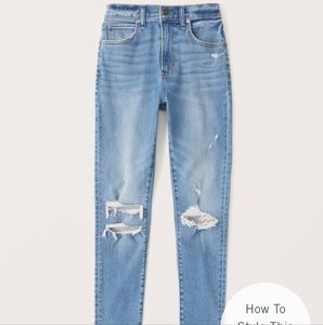 High Rise Super Skinny Jeans
